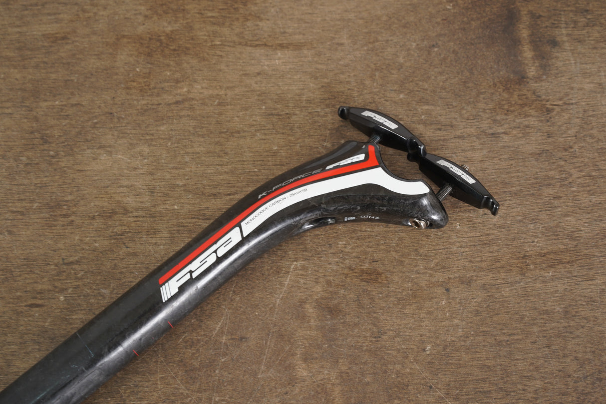 27.2mm FSA K-Force Carbon 25mm Setback Road Seatpost