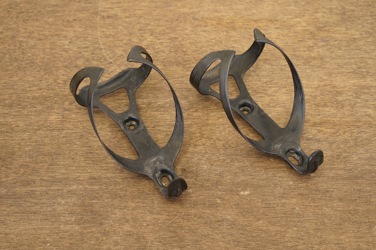 (2) Carbon Water Bottle Cages 40g