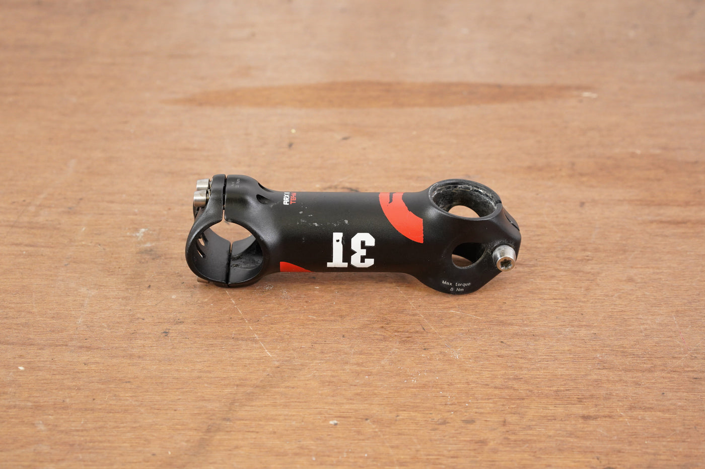 3T ARX II Team 100mm ±6 Degree Alloy Road Stem 127g 1 1/8" 31.8mm