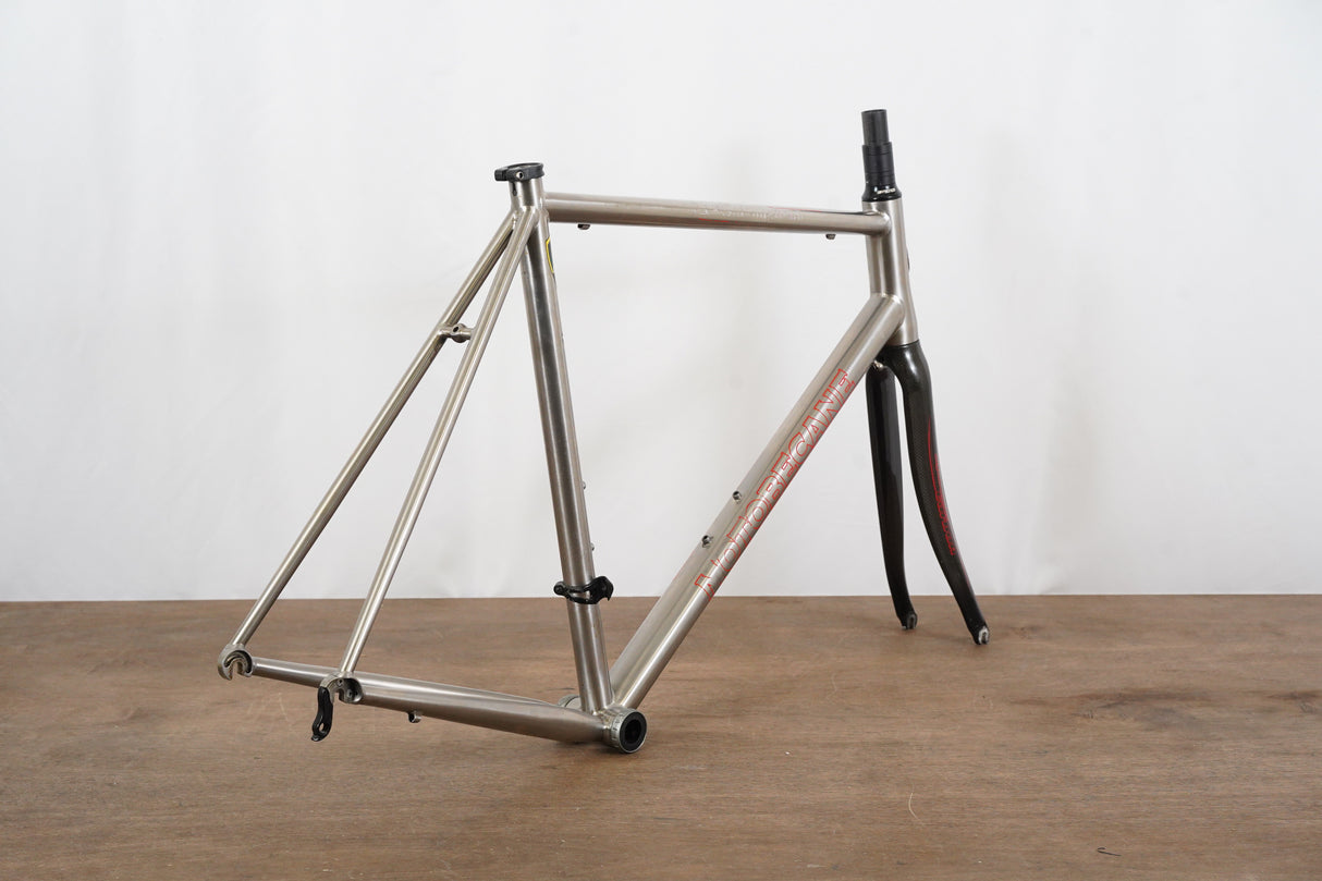 56cm Motobecane Le Champion Titanium Rim Brake Road Frameset