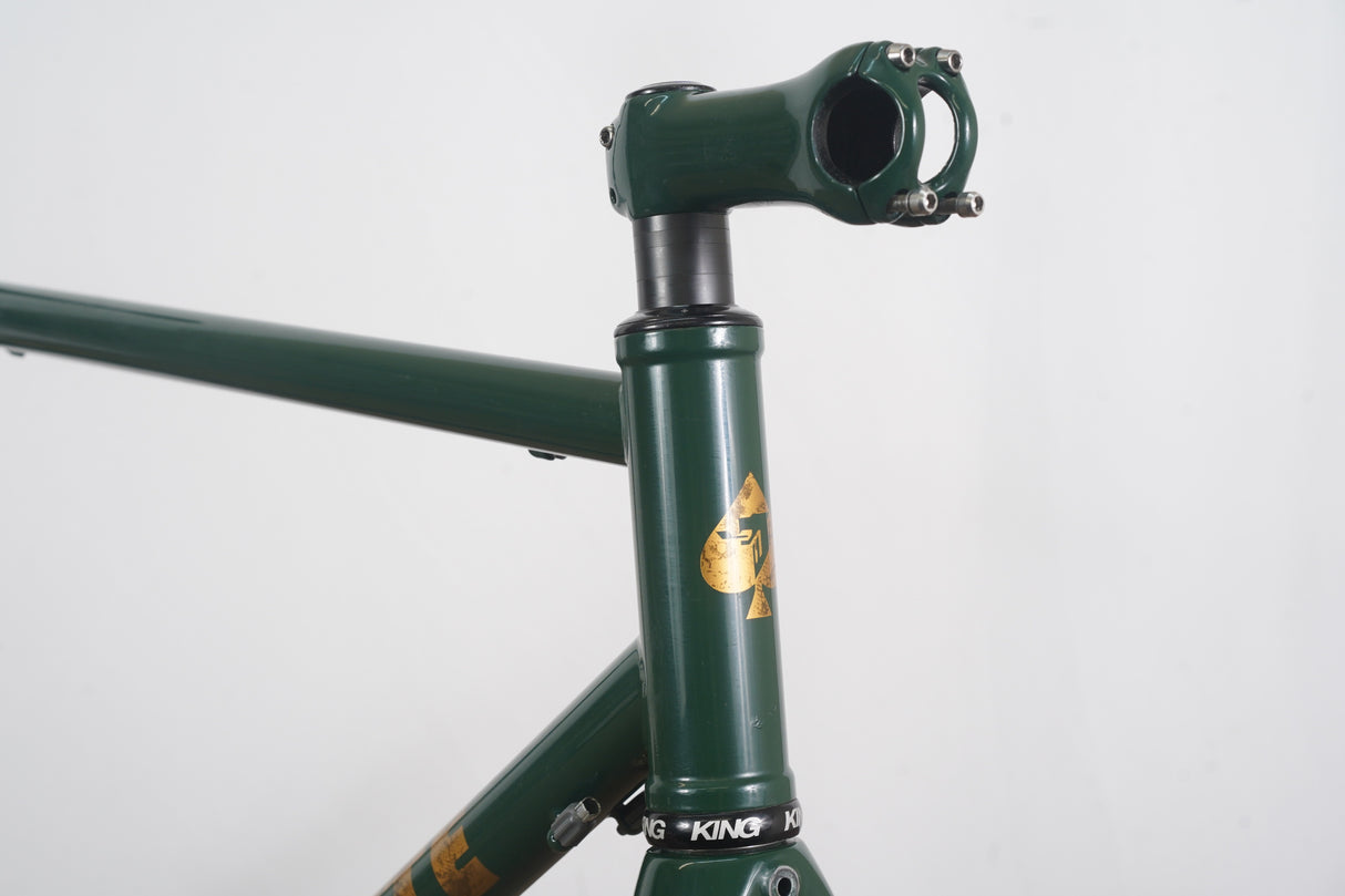 56cm Ritte Snob Stainless Steel Rim Brake Road Frameset + ENVE Stem Seatpost