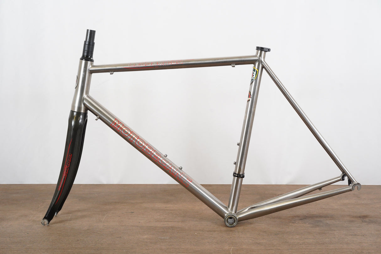 56cm Motobecane Le Champion Titanium Rim Brake Road Frameset