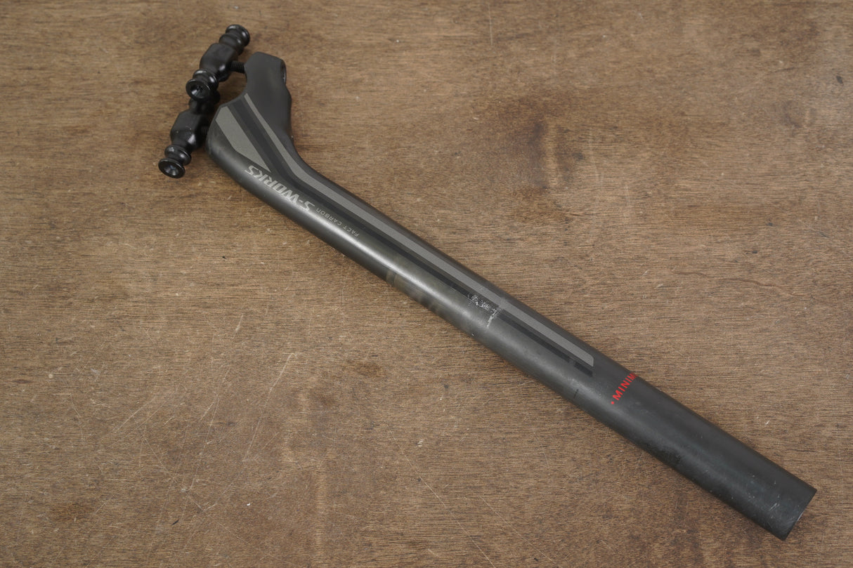 27.2mm Specialized S-WORKS FACT Carbon Setback Road Seatpost