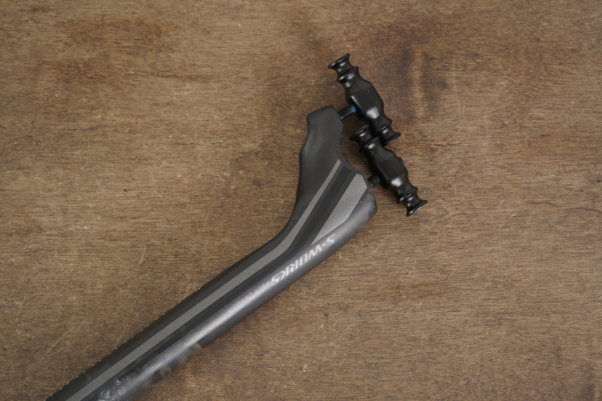 27.2mm Specialized S-WORKS FACT Carbon Setback Road Seatpost