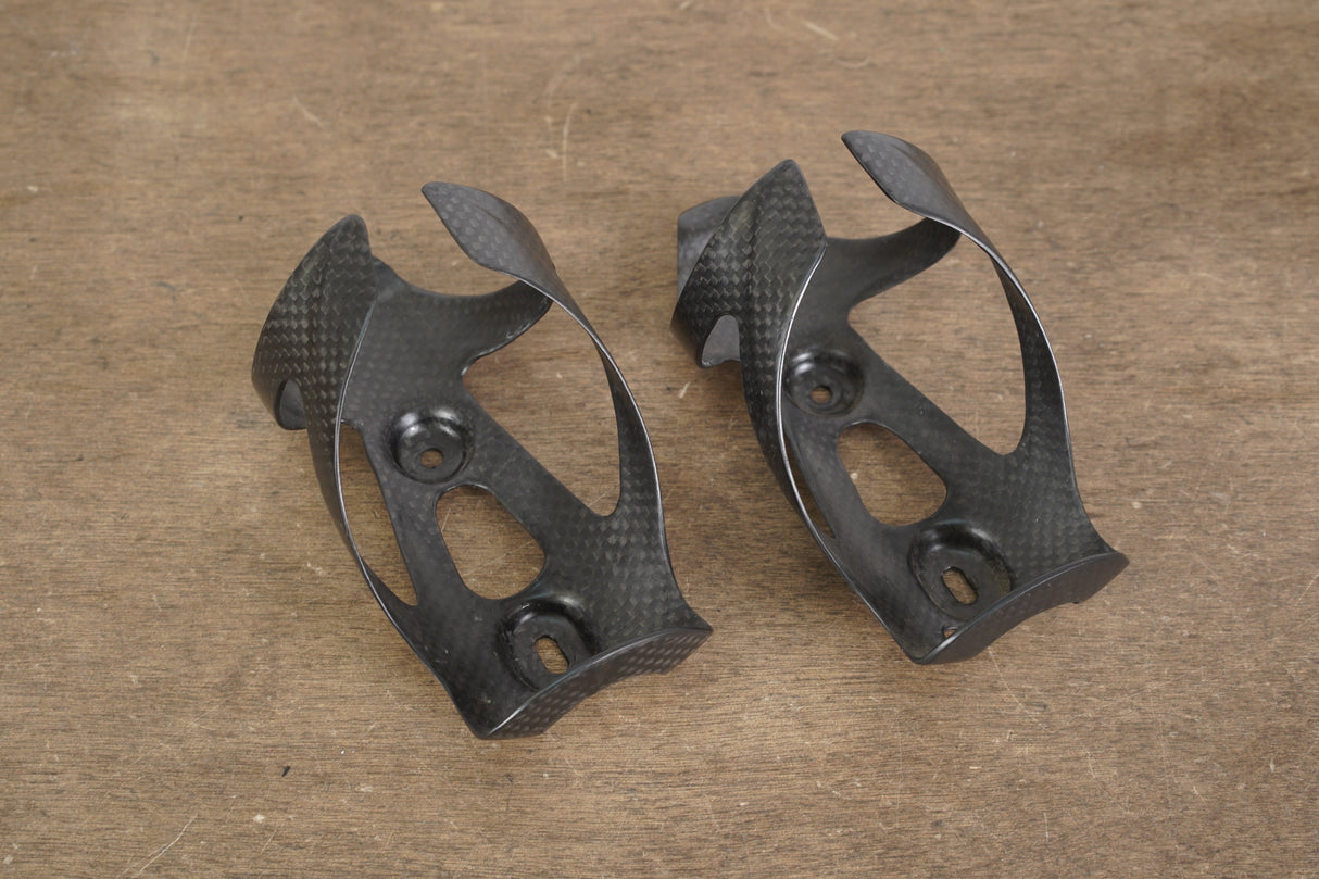 (2) Carbon Water Bottle Cages 52g