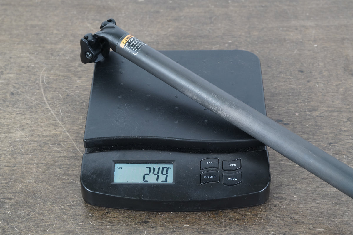 27.2mm Specialized Carbon Alloy 20mm Setback Road Seatpost 249g