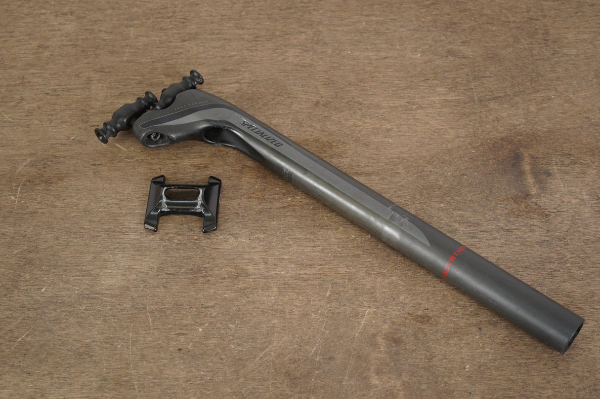 27.2mm Specialized S-WORKS FACT Carbon Setback Road Seatpost