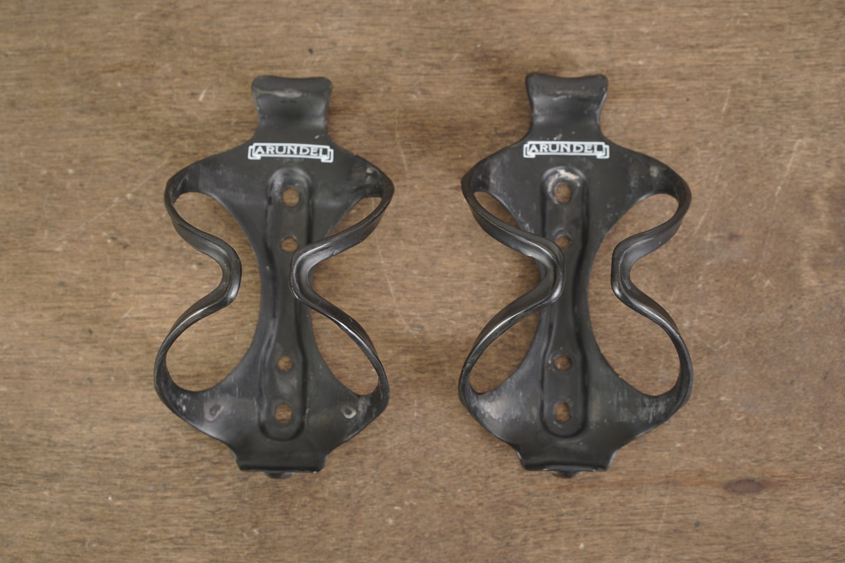 (2) Arundel Mandible Carbon Water Bottle Cages 53g