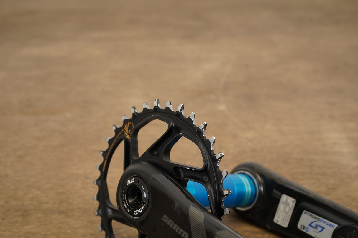 170mm 34T 1x BB30 SRAM XX1 11 Speed Stages Power Meter MTB Crank Crankset