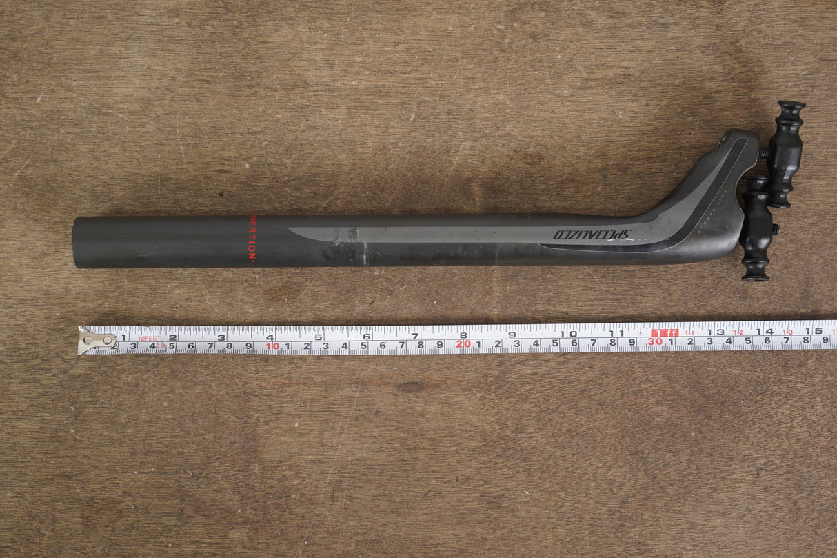 27.2mm Specialized S-WORKS FACT Carbon Setback Road Seatpost