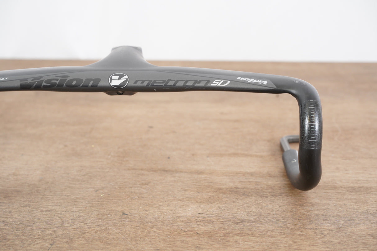 42cm Vision Metron 5D 120mm -6 Degree Integrated Carbon Barstem Handlebar