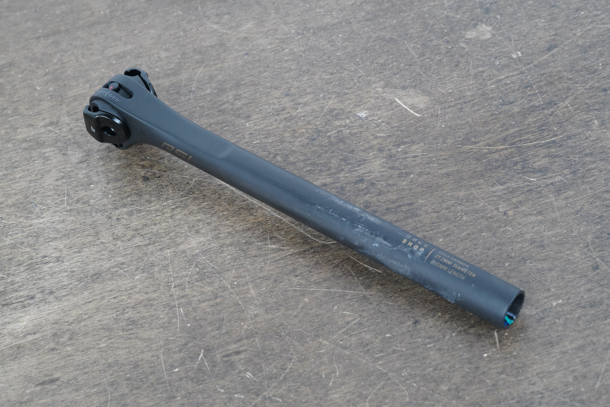 27.2mm Bontrager RSL 0 Setback Carbon Road Seatpost 183g