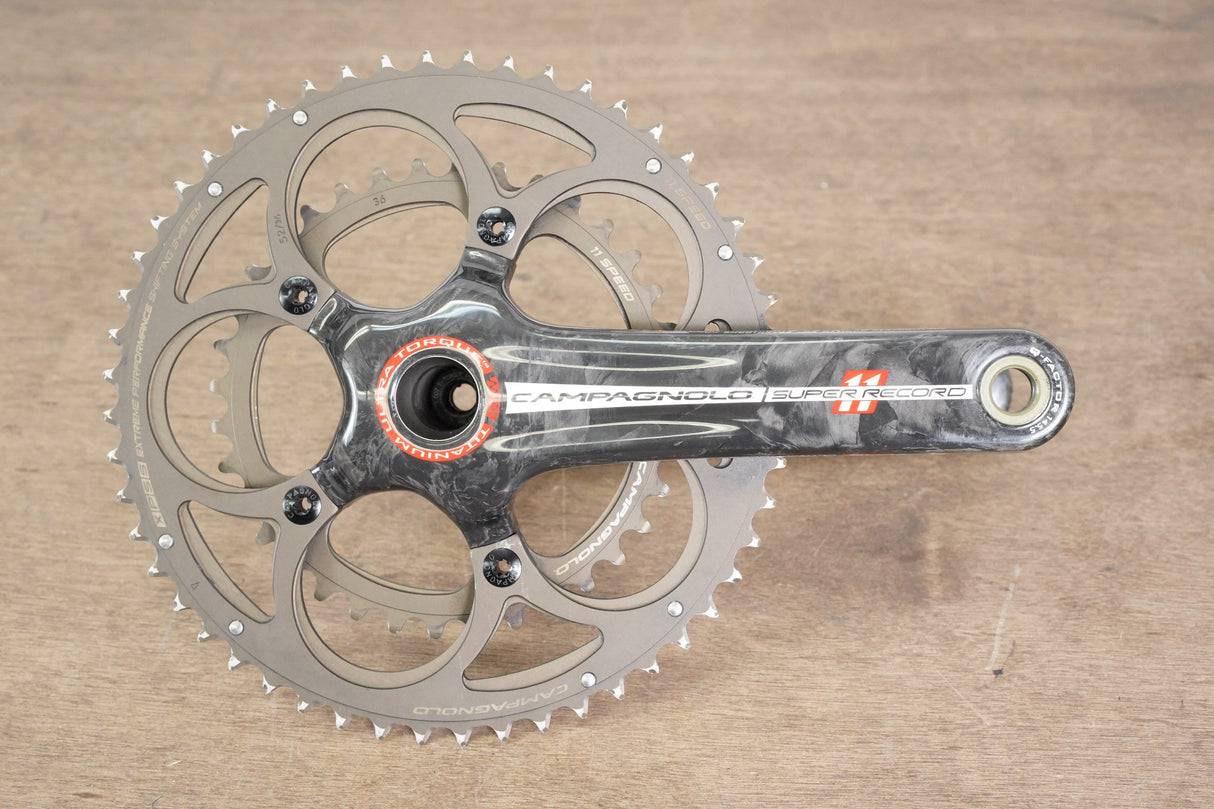 170mm 52/36T Campagnolo Super Record 11 Speed Carbon Crankset