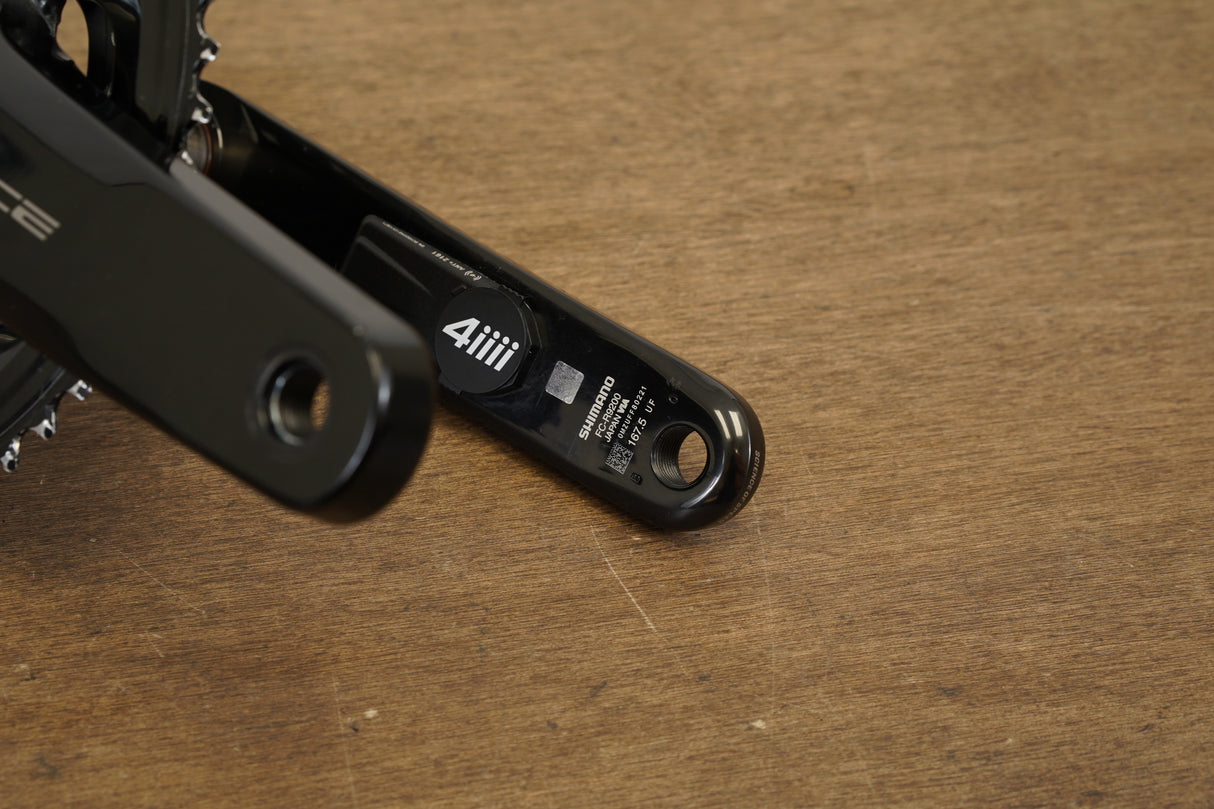 167.5mm 50/34T Dura-Ace FC-R9200 4iiii Dual Sided Power Meter Crankset 9200