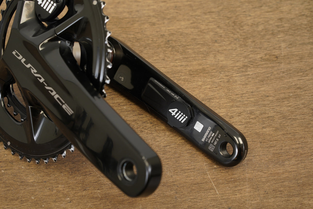 167.5mm 50/34T Dura-Ace FC-R9200 4iiii Dual Sided Power Meter Crankset 9200