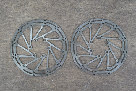 (2) 140mm SRAM CenterLine 6-Bolt Disc Brake Rotors Road Gravel CX