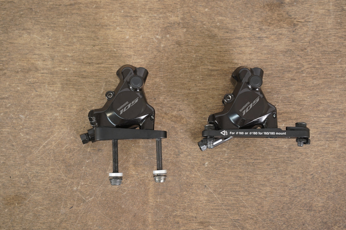 Shimano 105 BR-R7170 Hydraulic Flat Mount Disc Brake Calipers 7170