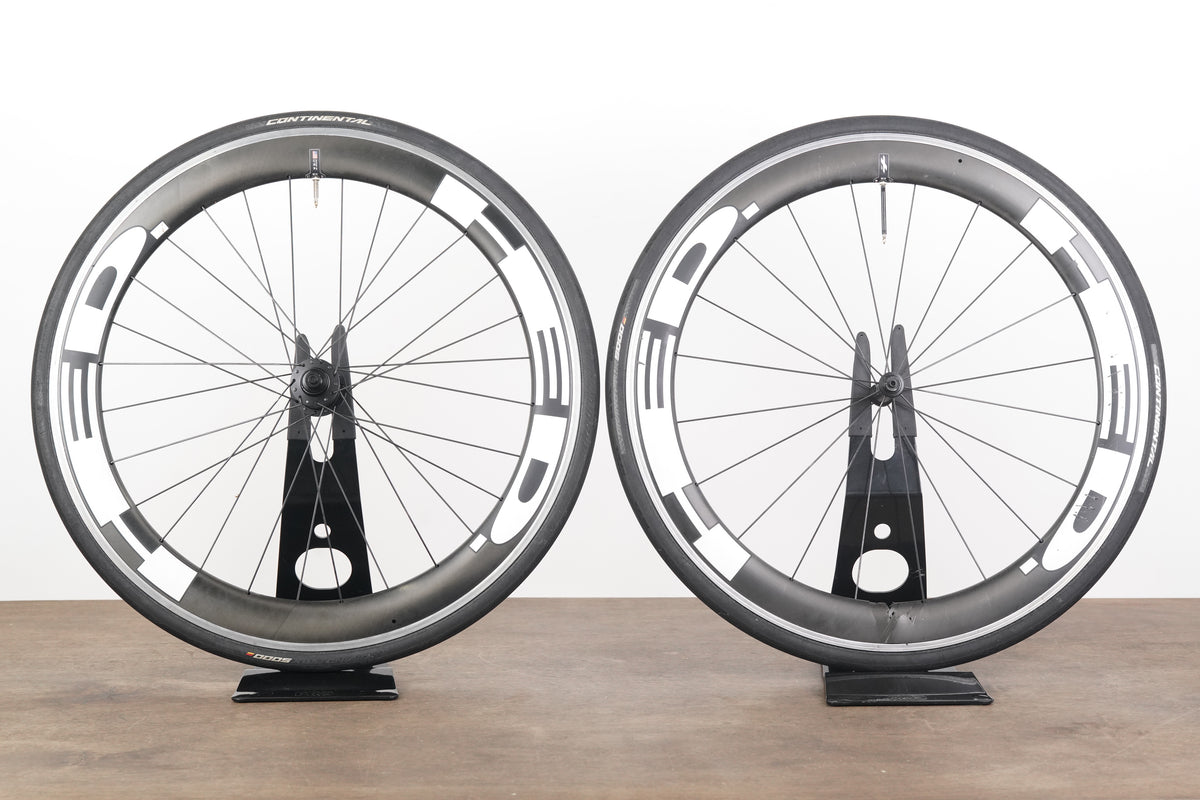 HED Jet 6+ Plus Carbon Tubeless Rim Brake Wheelset Shimano/SRAM 11 Speed
