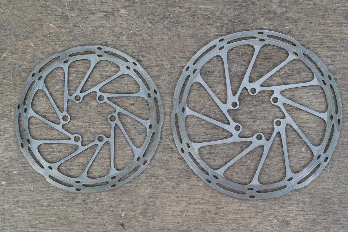 (2) 160/140mm SRAM CenterLine 6-Bolt Disc Brake Rotors Road Gravel CX