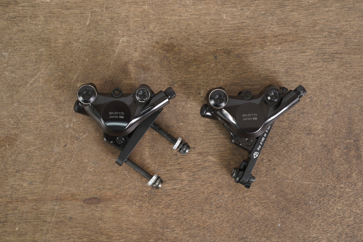 Shimano 105 BR-R7170 Hydraulic Flat Mount Disc Brake Calipers 7170
