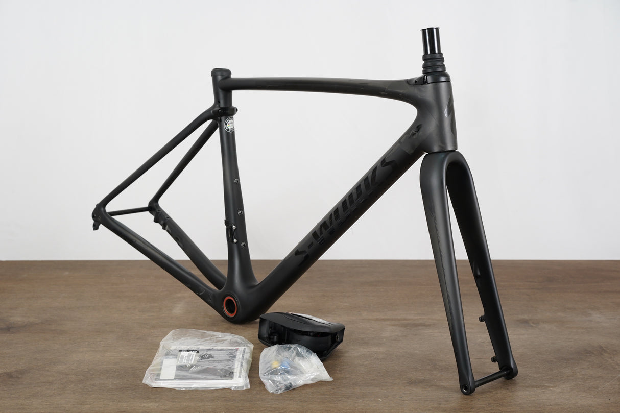 52cm Specialized S-WORKS Roubaix Future Shock Carbon Disc Brake Frameset