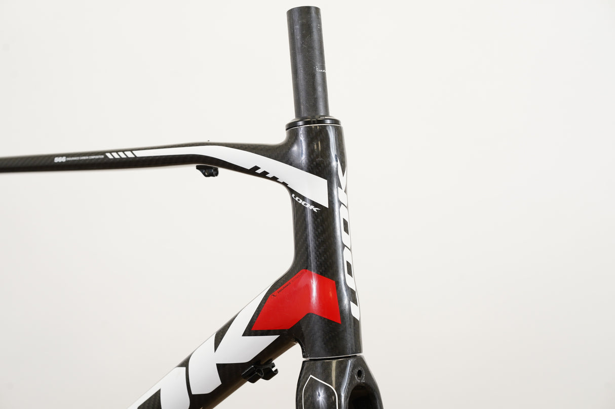 L (Large) LOOK 566 Carbon Rim Brake Road Frameset