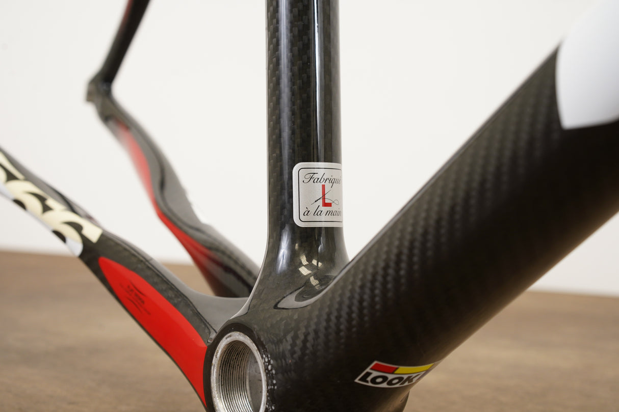 L (Large) LOOK 566 Carbon Rim Brake Road Frameset