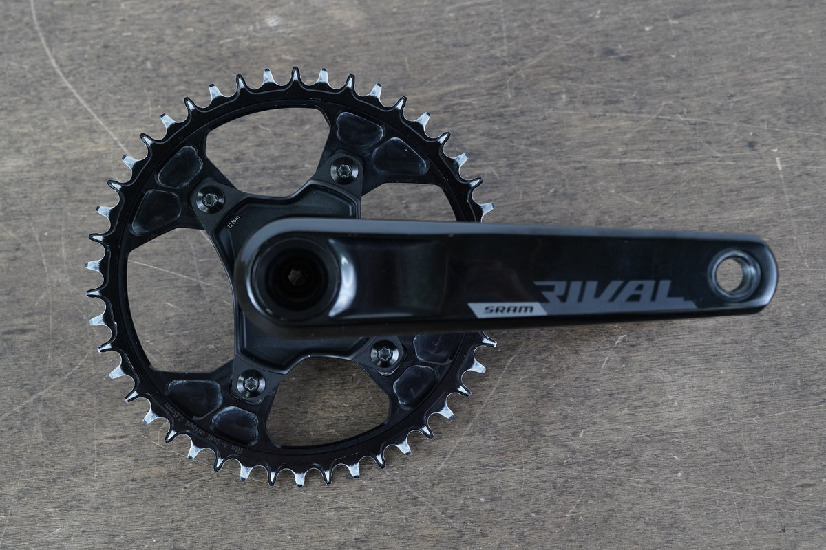 172.5mm 46T DUB SRAM Rival AXS 1x 12 Speed Road Crankset 770g