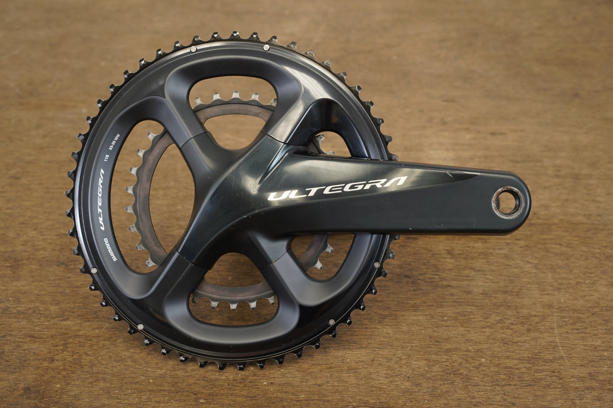 170mm 53/34T Shimano Ultegra FC-R8000 11 Speed Crankset 8000