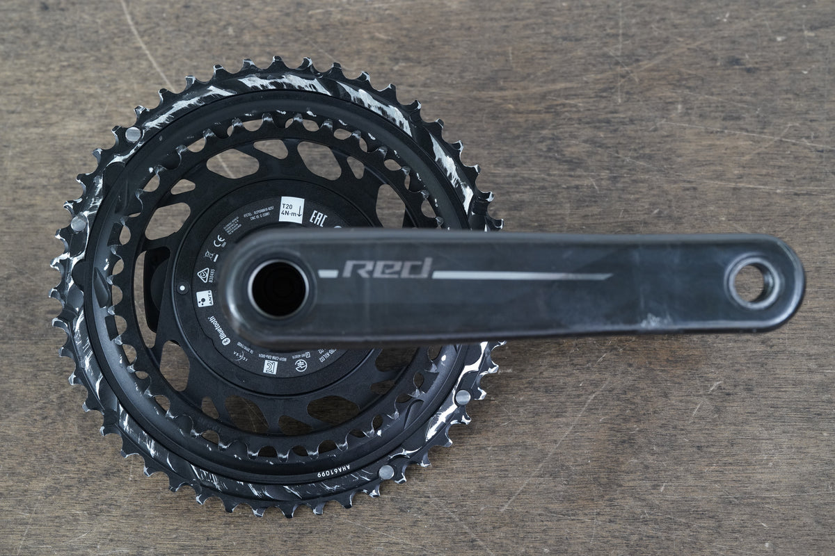 170mm 48/35T DUB SRAM Red AXS E1 Quarq 12 Speed Power Meter Crankset 580g