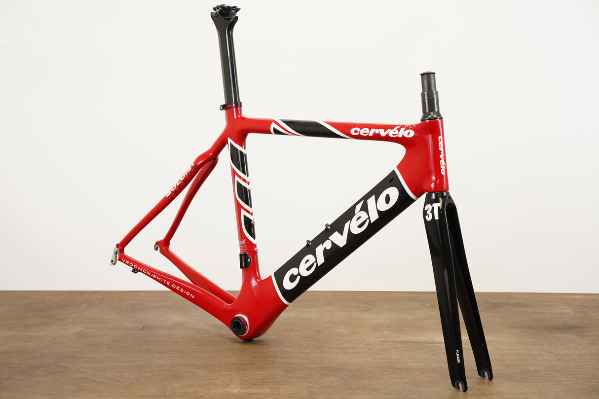 54cm Cervelo Soloist Carbon Rim Brake Road Frameset