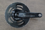 175mm 52/36T Specialized S-WORKS Quarq DZero Power Meter Carbon Crankset 663g