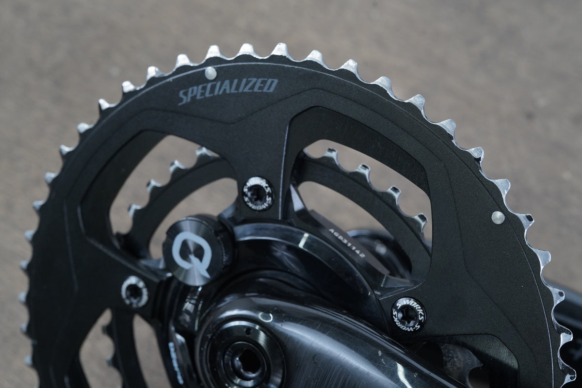 175mm 52/36T Specialized S-WORKS Quarq DZero Power Meter Carbon Crankset 663g
