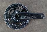 175mm 52/36T Specialized S-WORKS Quarq DZero Power Meter Carbon Crankset 663g
