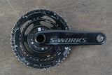 175mm 52/36T Specialized S-WORKS Quarq DZero Power Meter Carbon Crankset 663g
