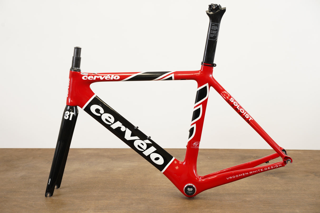 54cm Cervelo Soloist Carbon Rim Brake Road Frameset