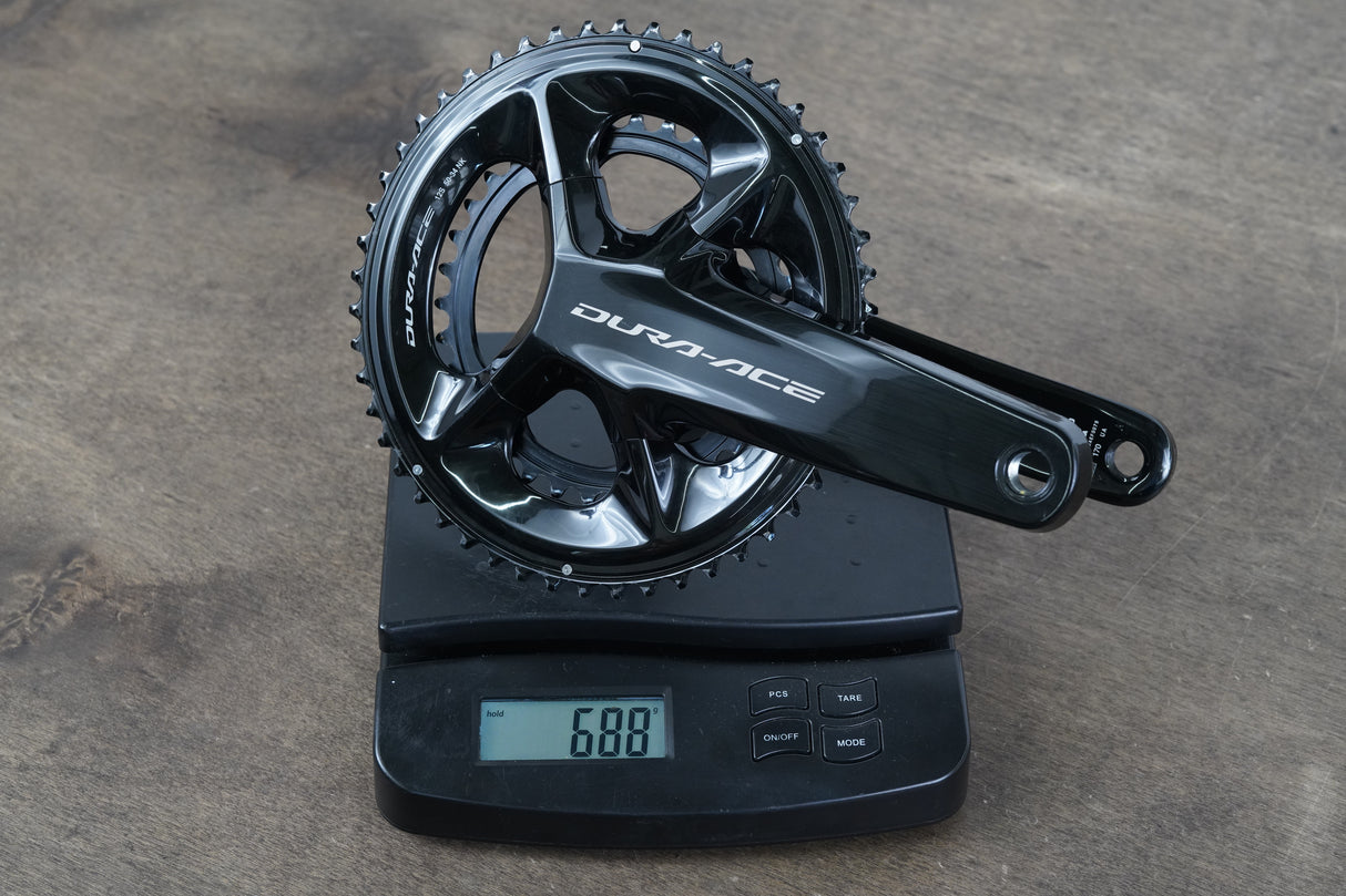 170mm 50/34T Shimano Dura-Ace FC-R9200 12 Speed Crankset 9200 688g