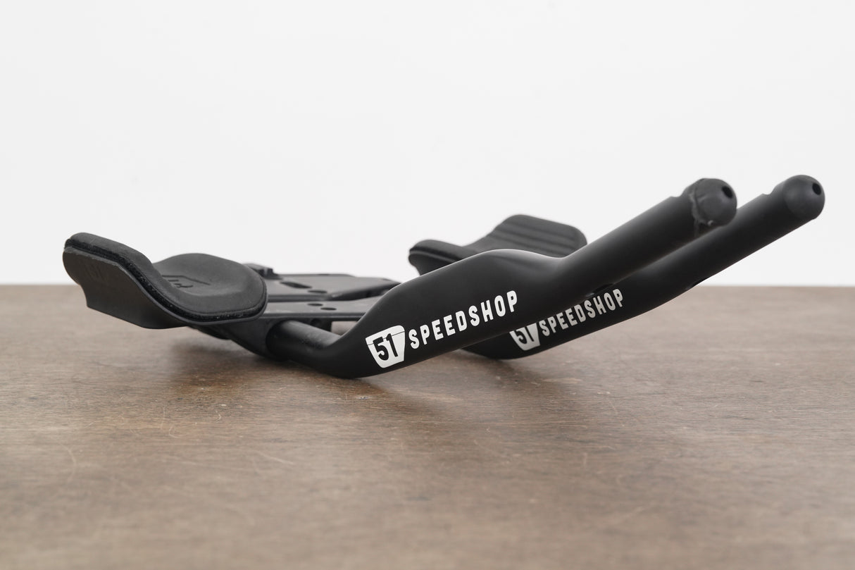 51 Speedshop Rev Aero Carbon Extensions TT Triathlon Handlebar + Shiv Mount