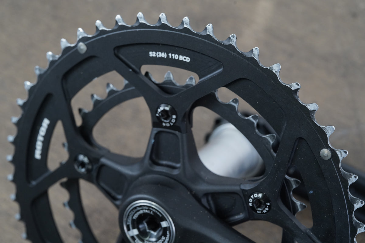 170mm 52/36T BB30 Rotor 3D Road Crankset 724g