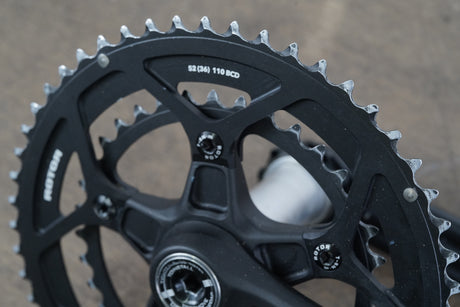 170mm 52/36T BB30 Rotor 3D Road Crankset 724g