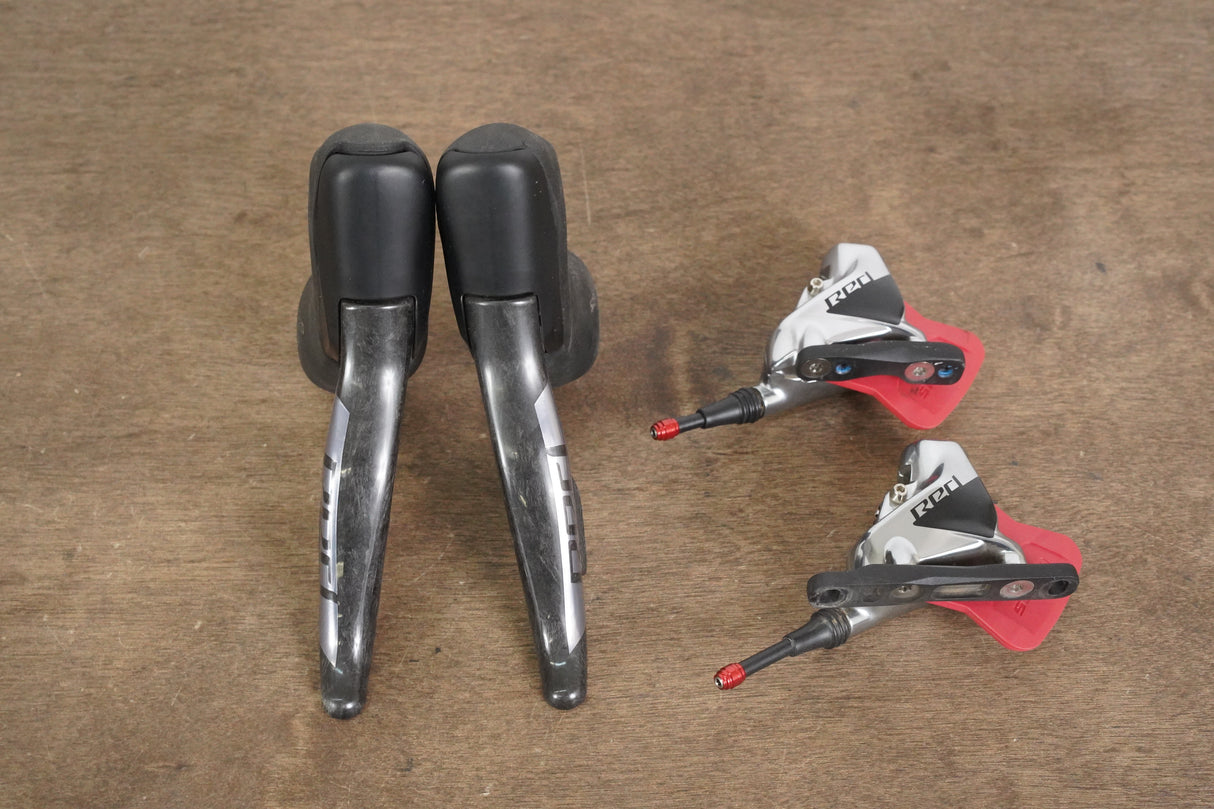 SRAM Red eTap AXS HRD 12 Speed Wireless Electronic Disc Brake Shifters + Calipers