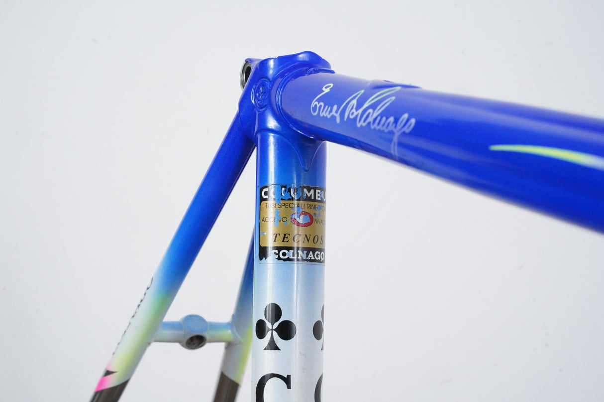 54cm Colnago Tecnos Art Decor Steel Rim Brake Road Frame