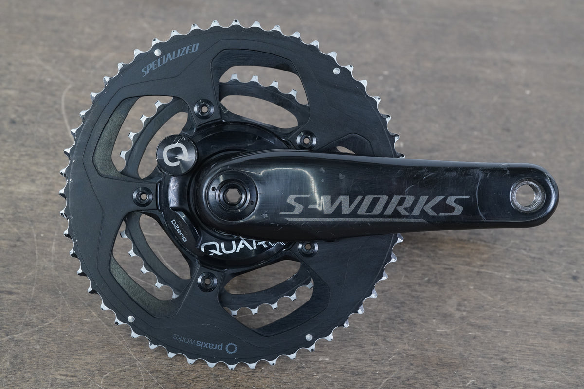 172.5mm 52/36T Specialized S-WORKS Quarq DZero Power Meter Carbon Crankset 665g