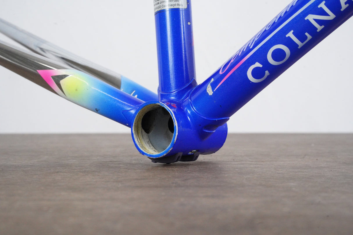 54cm Colnago Tecnos Art Decor Steel Rim Brake Road Frame