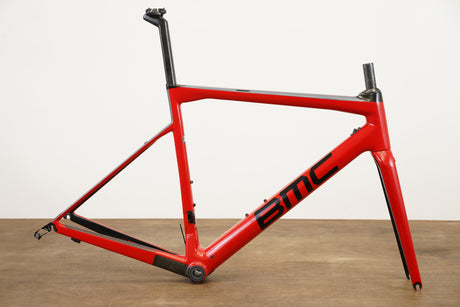 54cm BMC TeamMachine SLR01 Carbon Rim Brake Frameset SLR 01 *Repaired*