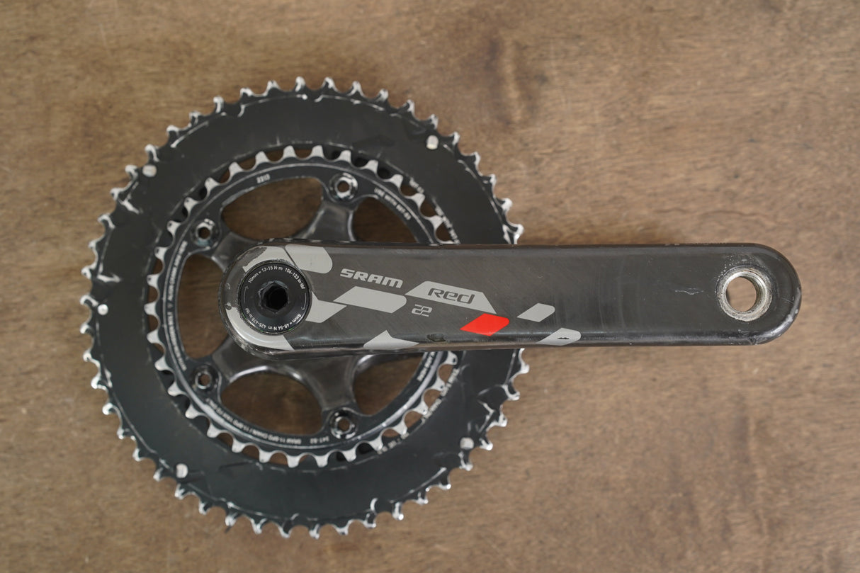 170mm 50/34T GXP SRAM Red 22 Carbon Crankset