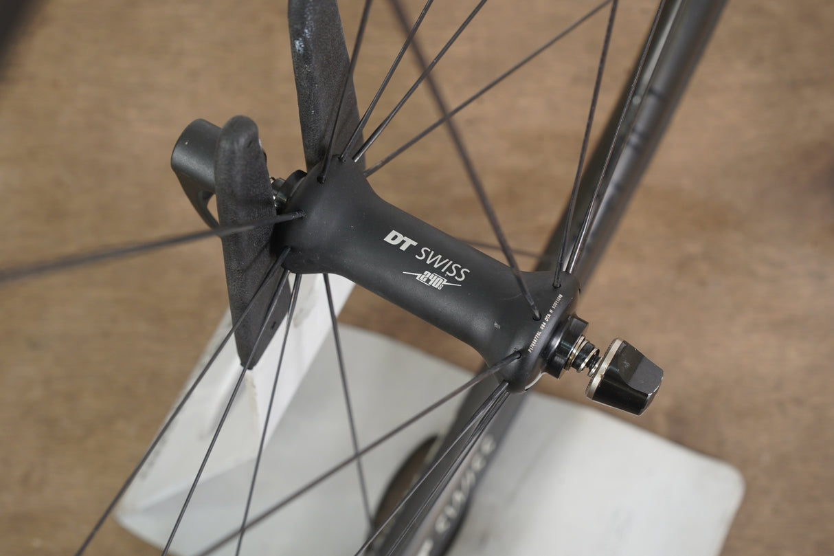 DT Swiss PRC 1400 Carbon Clincher Rim Brake Wheelset Shimano/SRAM 11 Speed