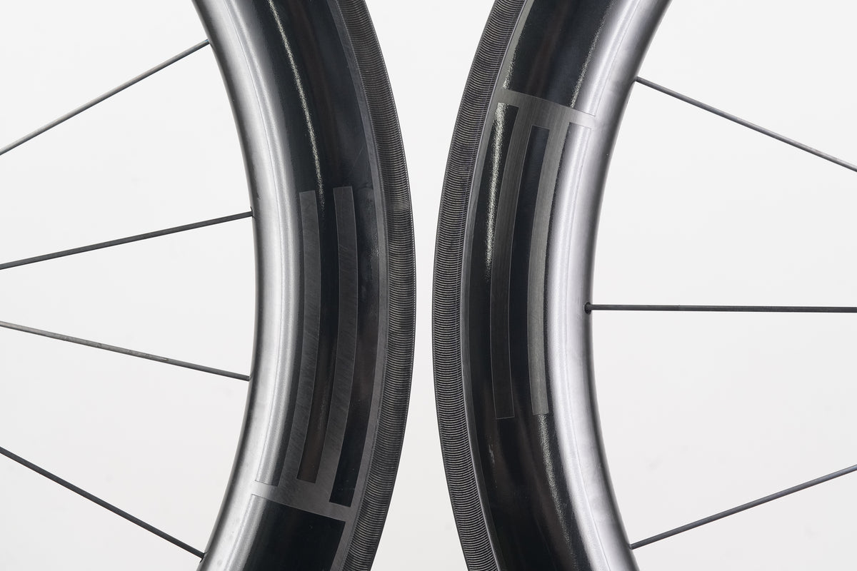 HED Jet RC6 Black Carbon Tubeless Rim Brake Wheelset Shimano/SRAM 11 Speed