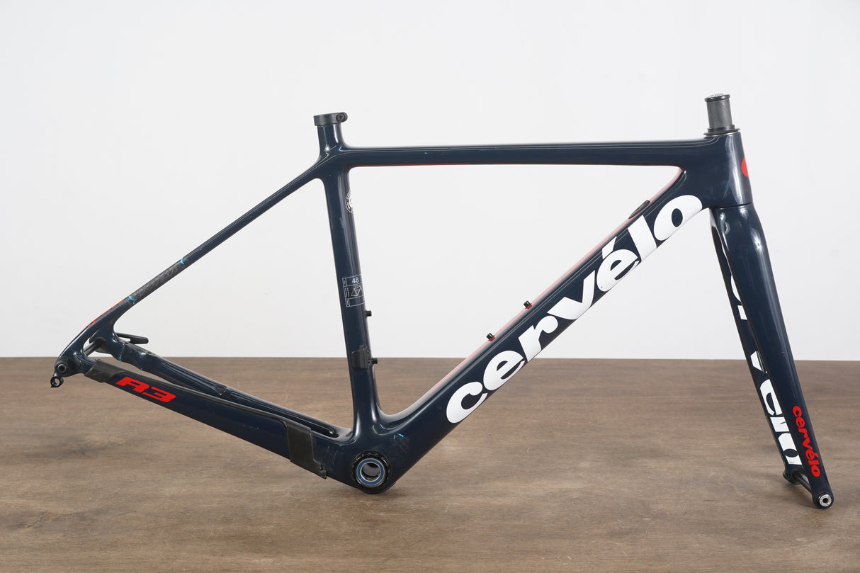 48cm Cervelo R3 Carbon Disc Brake Road Frameset *Repaired*