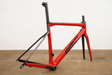 54cm BMC TeamMachine SLR01 Carbon Rim Brake Frameset SLR 01 *Repaired*